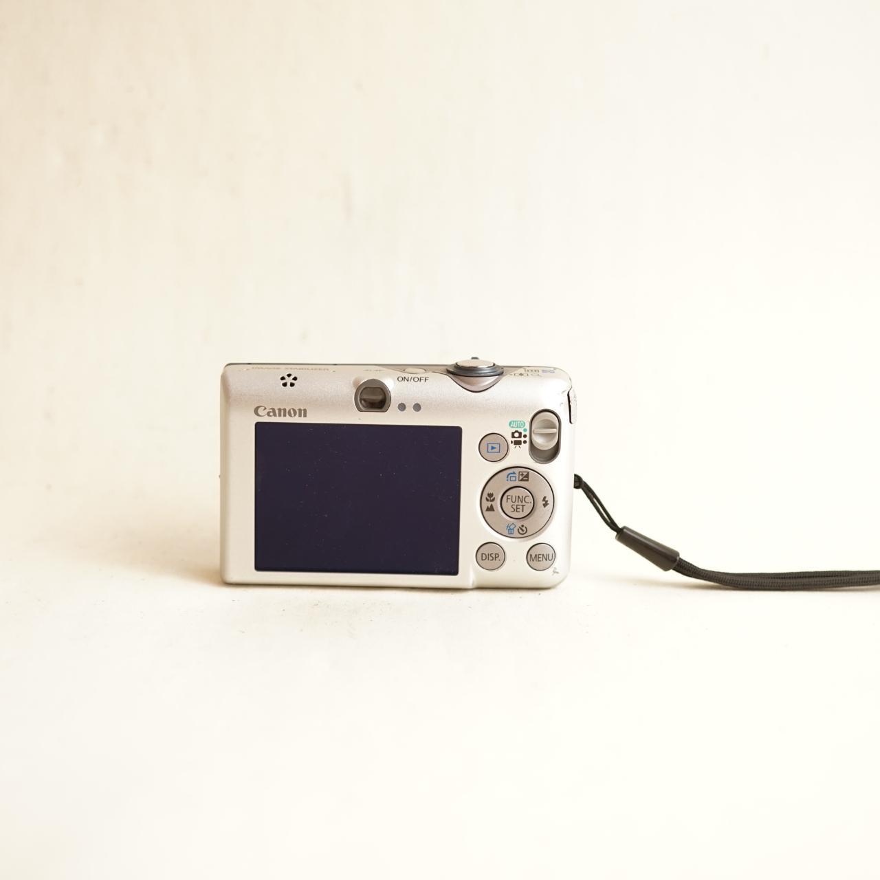 Canon PowerShot SD1200 IS Digital Camera | 10MP | Tested & Working | Grey