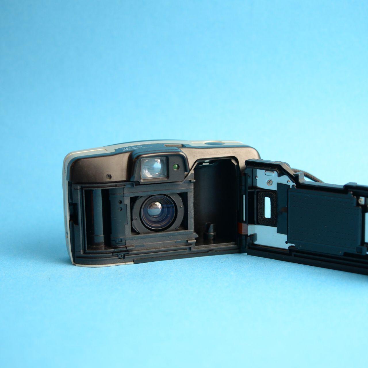 Canon Sure Shot 60 Zoom Film Camera | 35mm Point & Shoot | Tested & Working | Gold