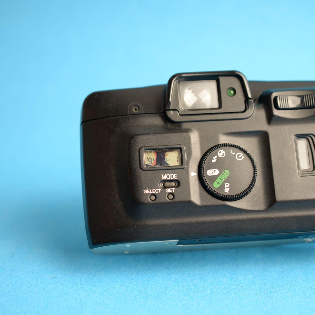 Canon Sure Shot 60 Zoom Film Camera | 35mm Point & Shoot | Tested & Working | Gold