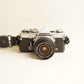 Olympus OM-1 Film Camera | 35mm SLR | Read Description | Silver/Black