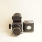 Kiev 88 Medium Format Film Camera | Vega-12B 90mm f/2.8 Lens | Tested & Working | Silver/Black