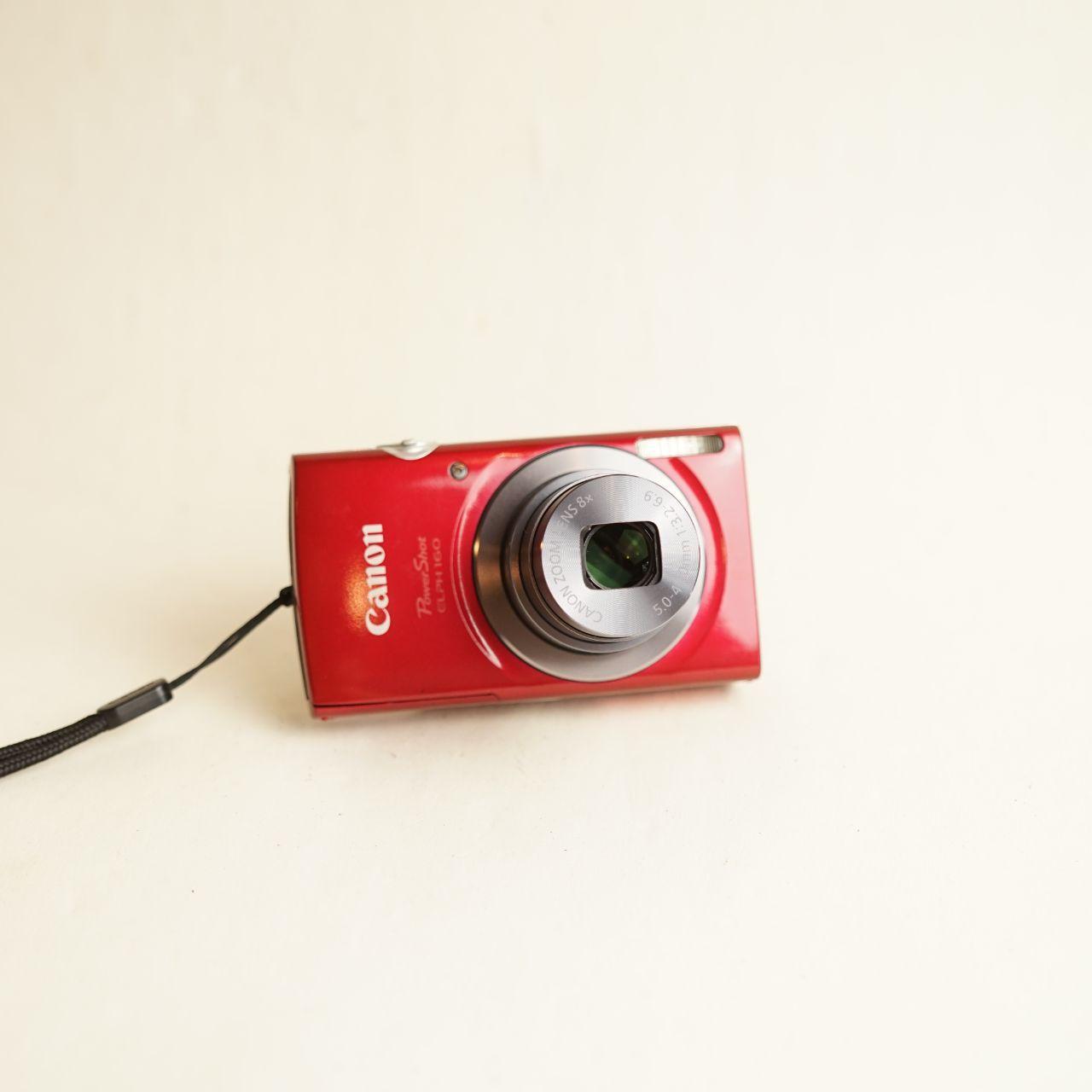 Canon PowerShot ELPH 160 Digital Camera | 20.0MP | Tested & Working | Red