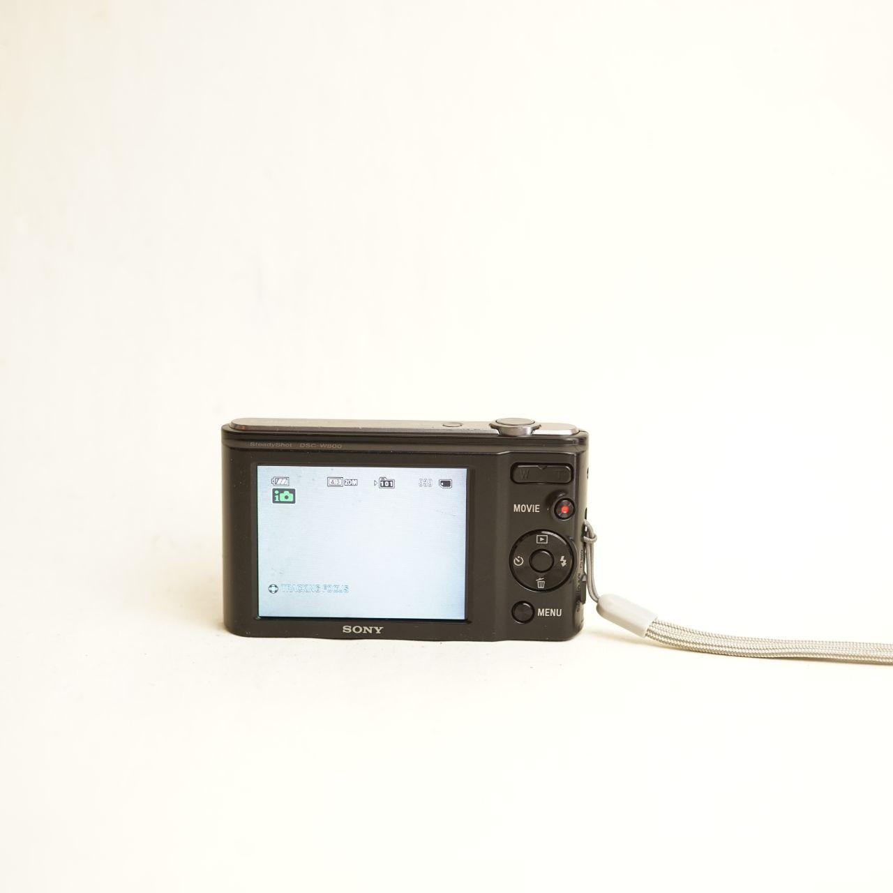 Sony Cyber-shot DSC-W800 Digital Camera | 20.1MP | Tested & Working | Black