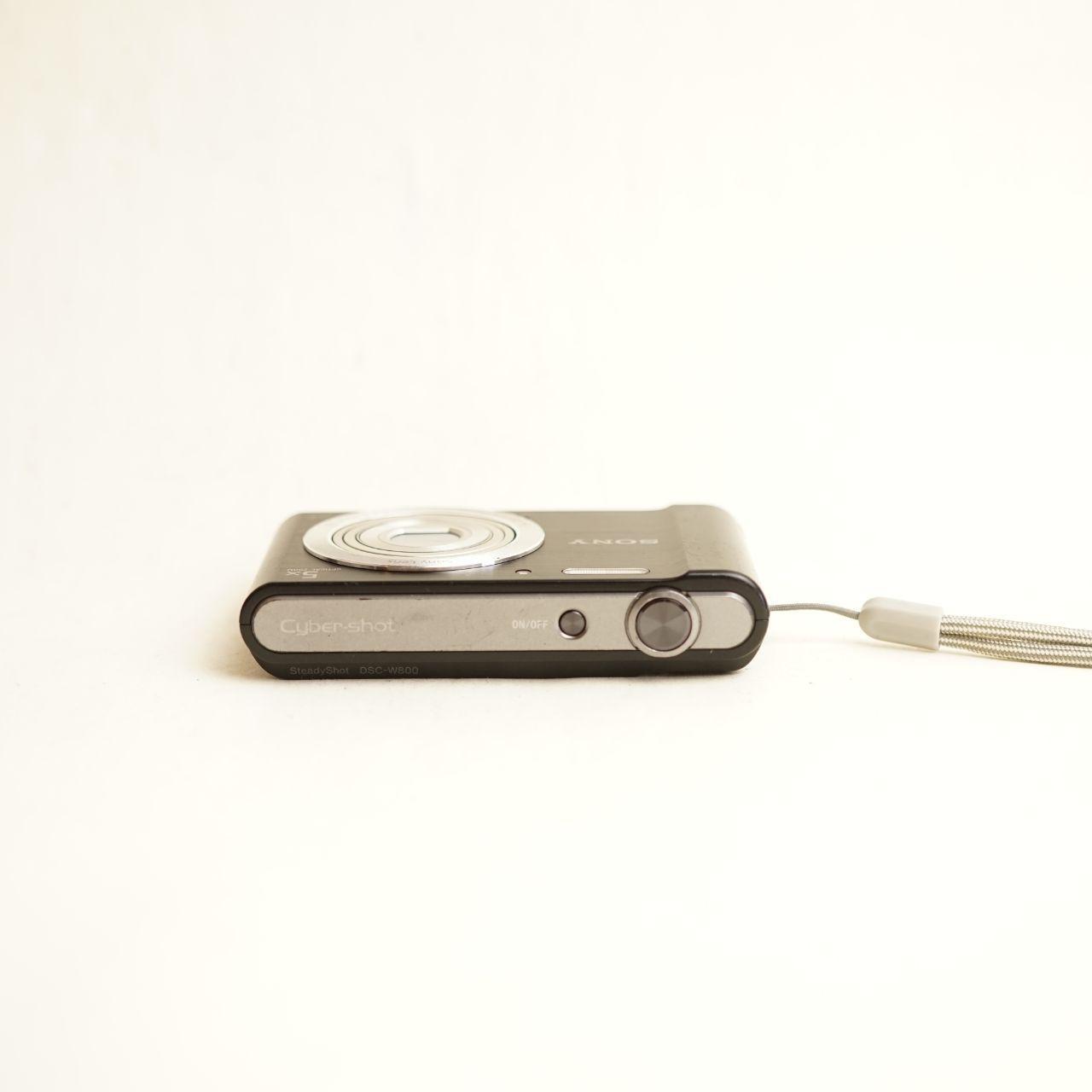 Sony Cyber-shot DSC-W800 Digital Camera | 20.1MP | Tested & Working | Black