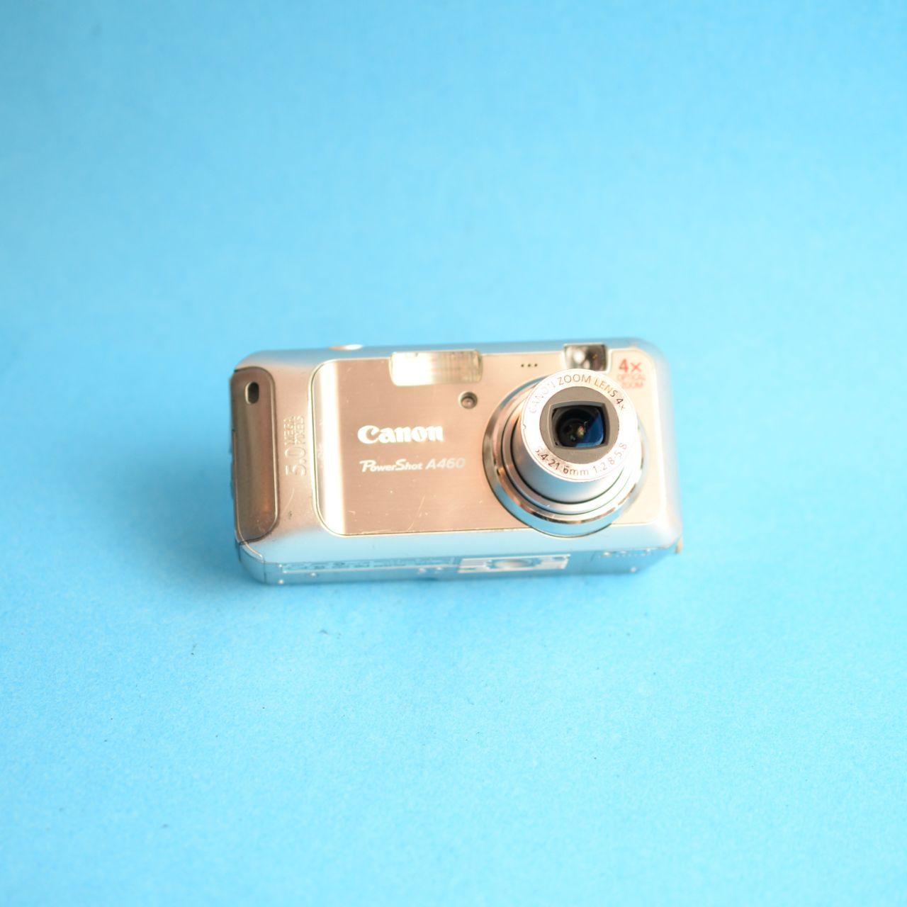 Canon PowerShot A460 Digital Camera | 5.0MP | Tested & Working | Silver