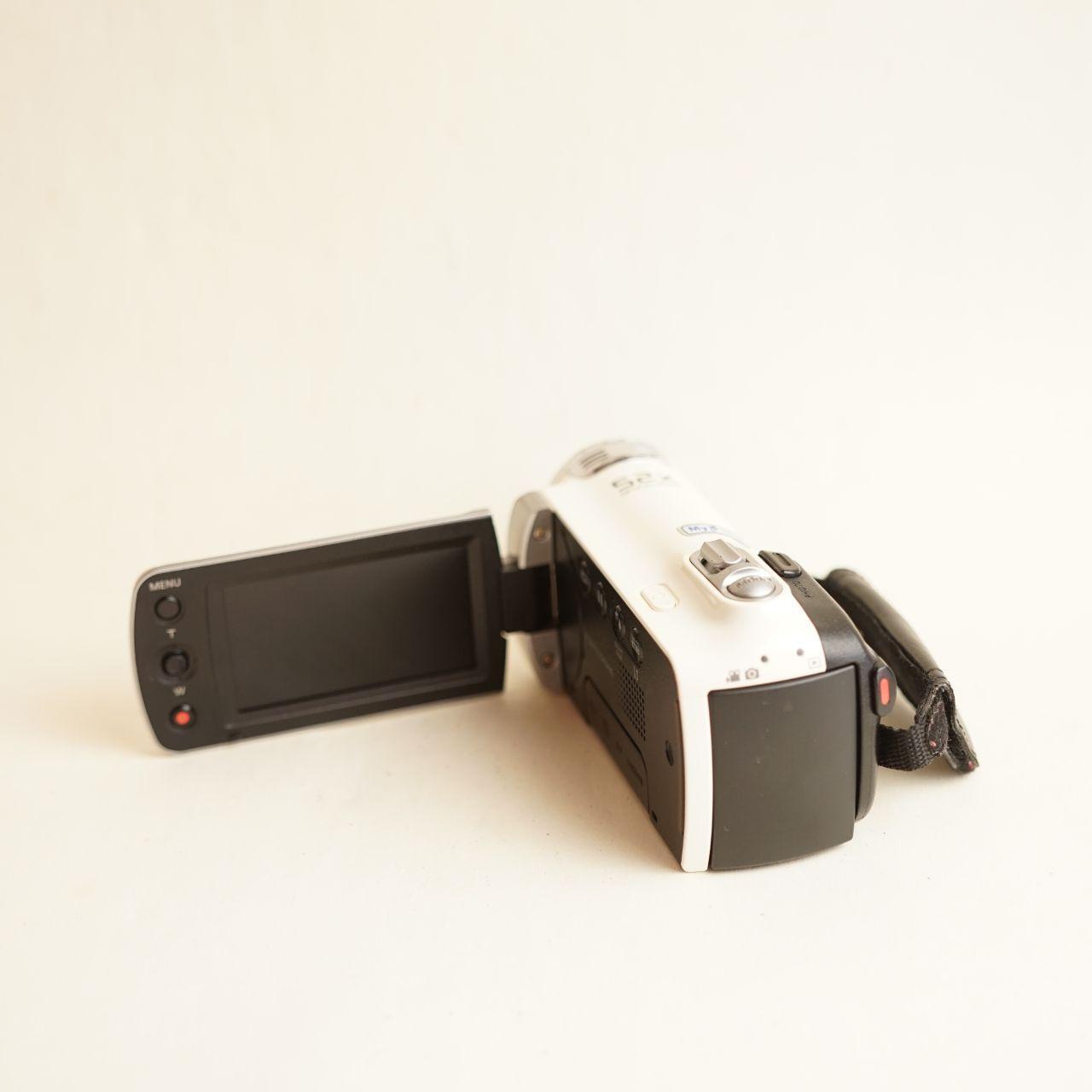 Samsung HMX-F90 Digital Camcorder | HD Video | Tested & Working | Off-White