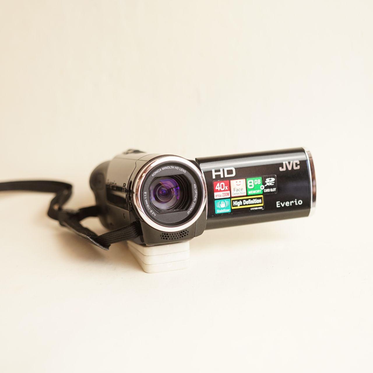 JVC Everio GZ-HM50BU Digital Camcorder | HD Video | Tested & Working | Black