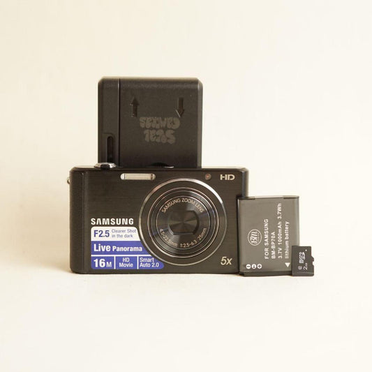 Samsung ST76 Digital Camera | 16.1MP | Tested & Working | Black