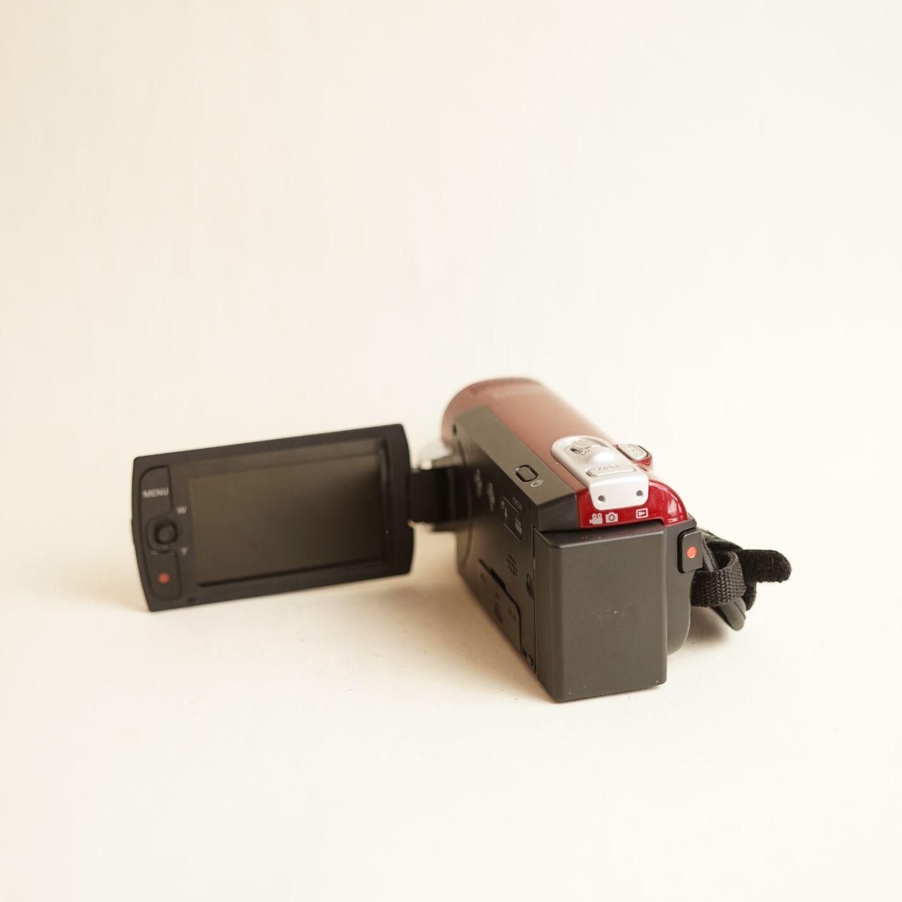 Samsung SMX-F40RN Digital Camcorder | 52x Optical Zoom | Tested & Working | Red