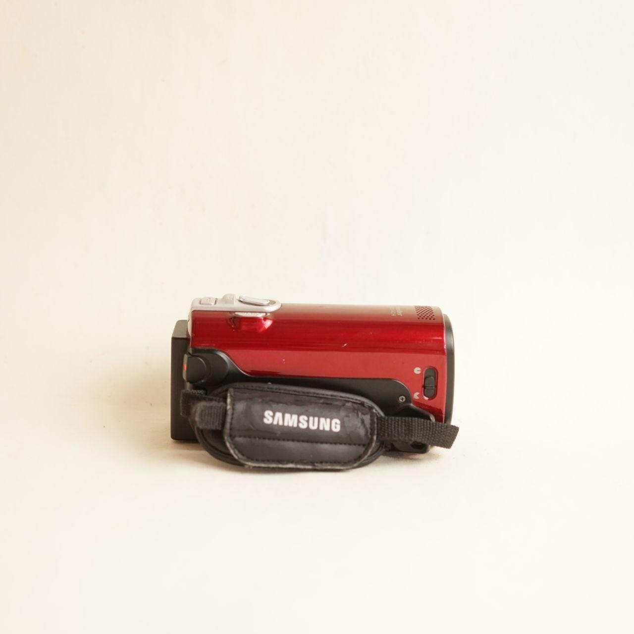 Samsung SMX-F40RN Digital Camcorder | 52x Optical Zoom | Tested & Working | Red