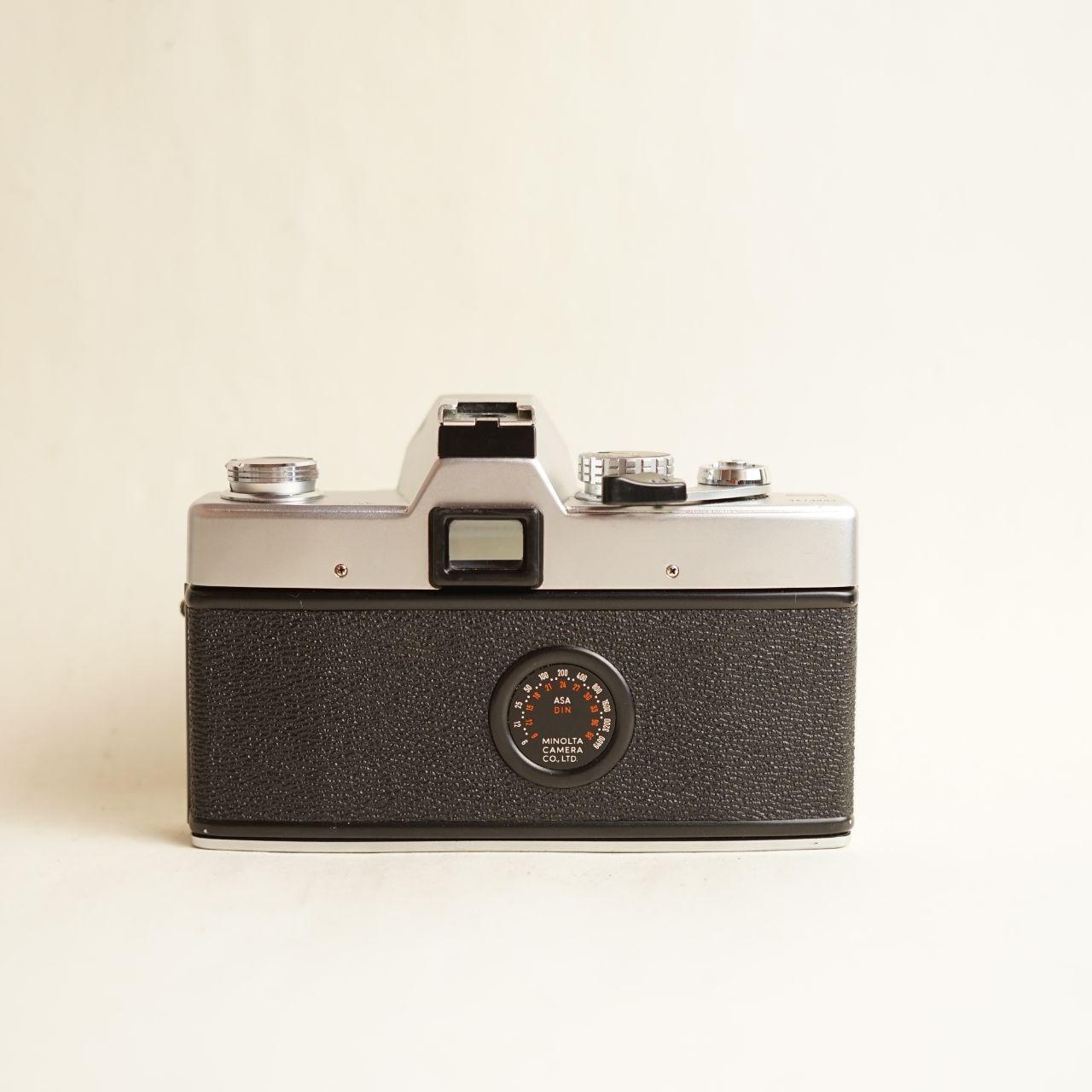 Minolta SRT 200 Film Camera | FULL CLA | 35mm SLR | Read Description | Silver & Black