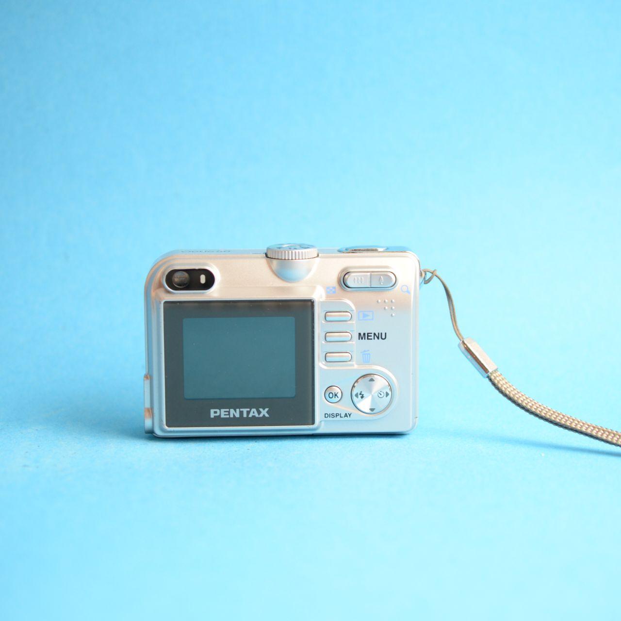 Pentax Optio 50 Digital Camera | 5MP | Tested & Working | Silver