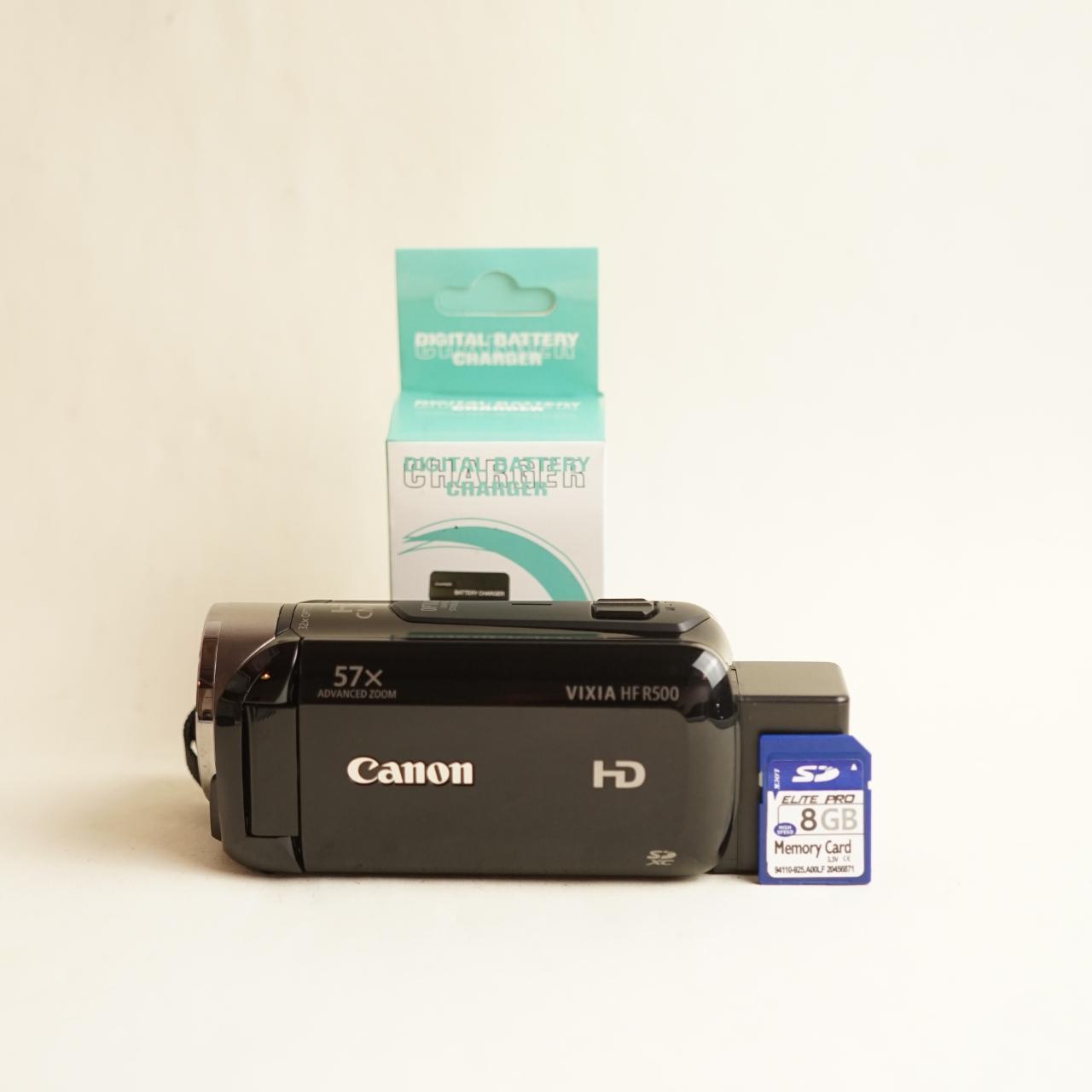 Canon VIXIA HF R500 Digital Camcorder | Full HD | Tested & Working | Black