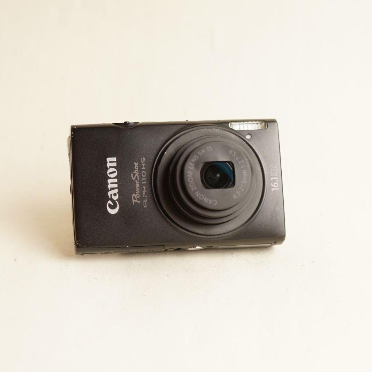 Canon PowerShot ELPH 110 HS Digital Camera | 16.1MP | Tested & Working | Black