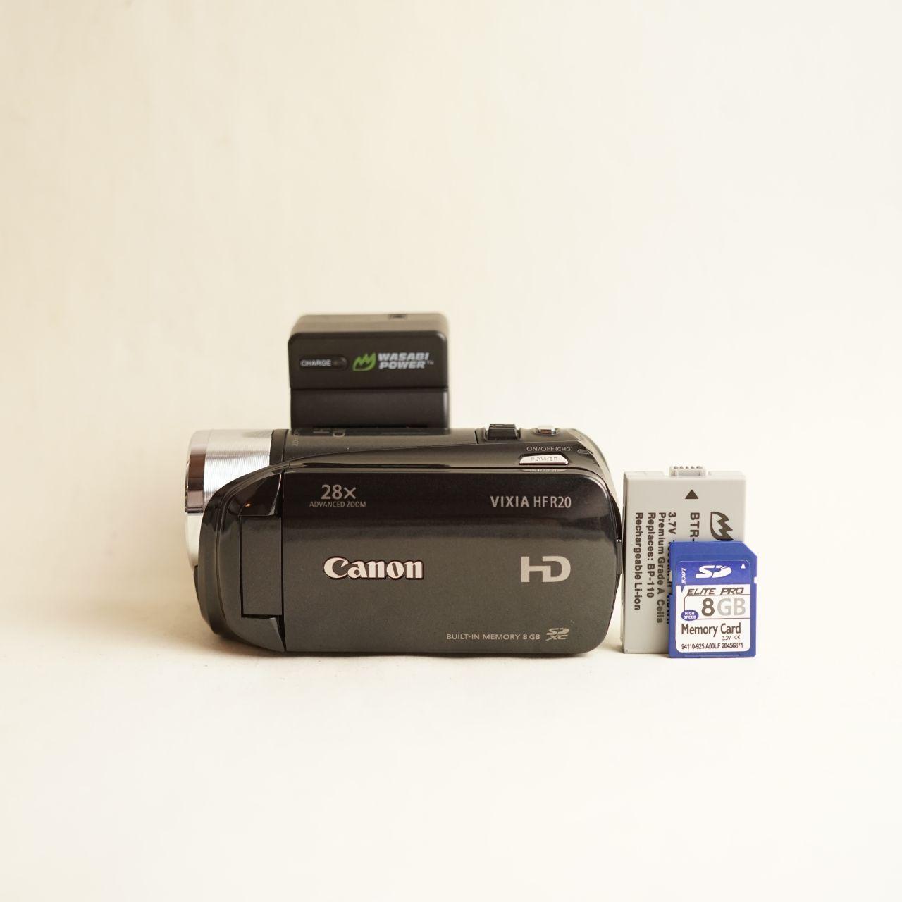 Canon VIXIA HF R20 Digital Camcorder | Full HD | Tested & Working | Black