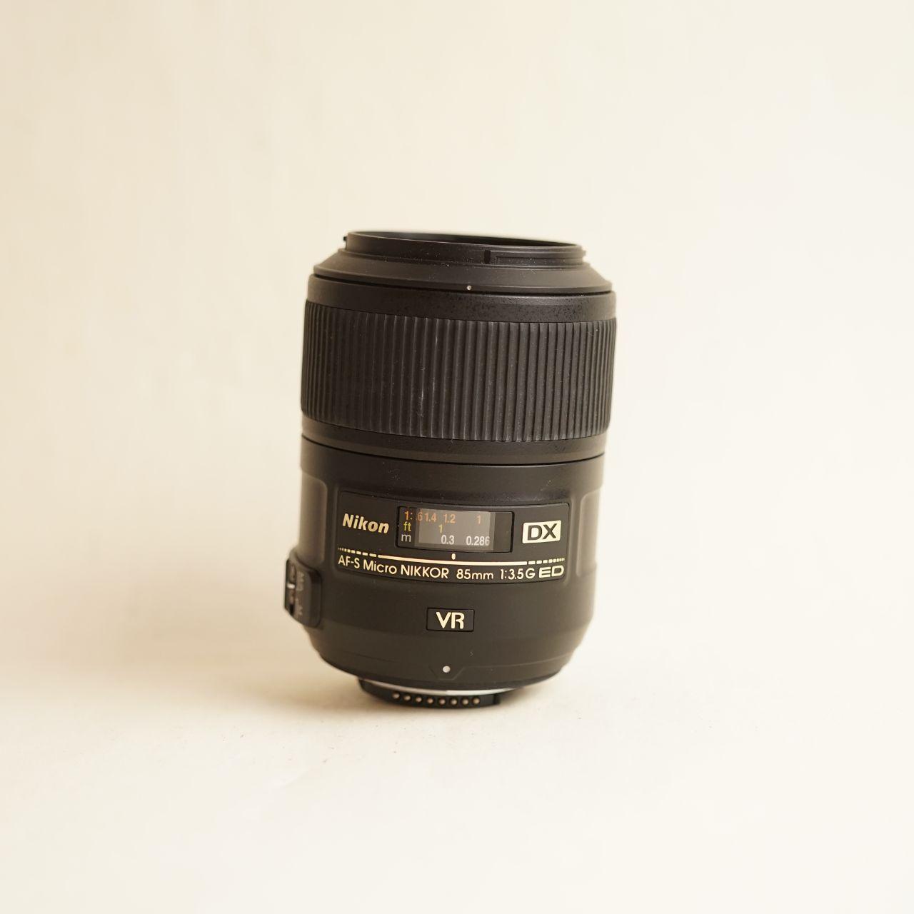 Nikon 85mm f/3.5G  AF-S DX Micro NIKKOR ED VR Lens | Tested & Working