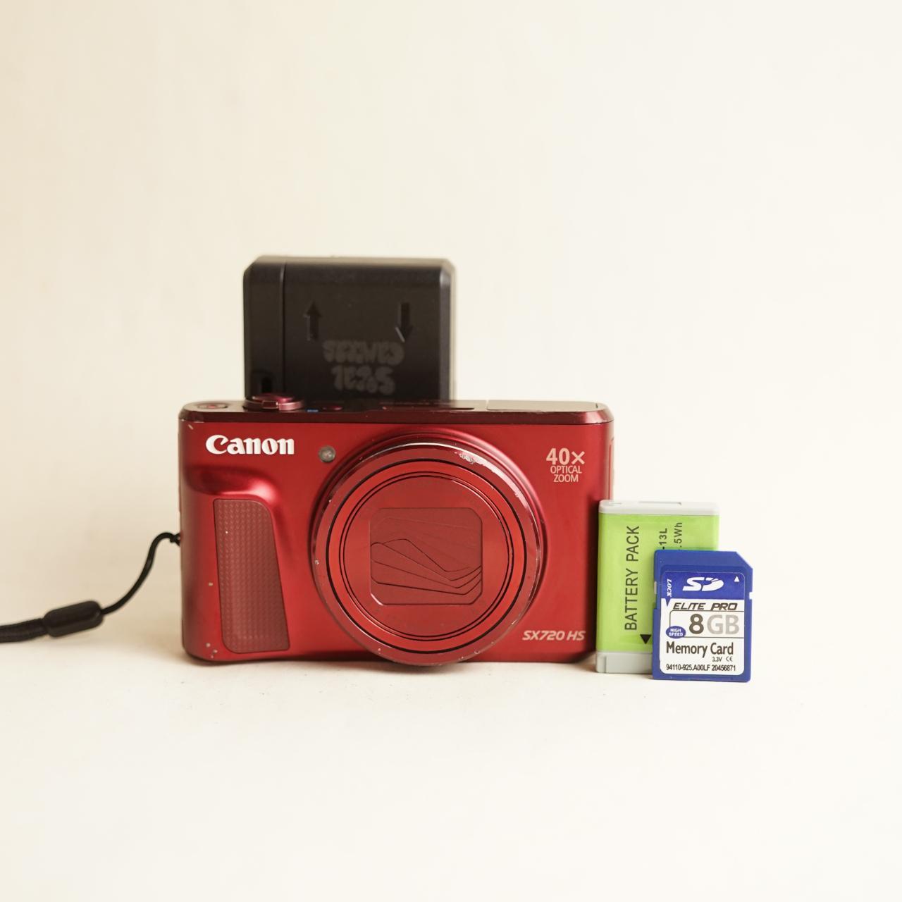 Canon PowerShot SX720 HS Digital Camera | 20.3MP | Read Description | Red