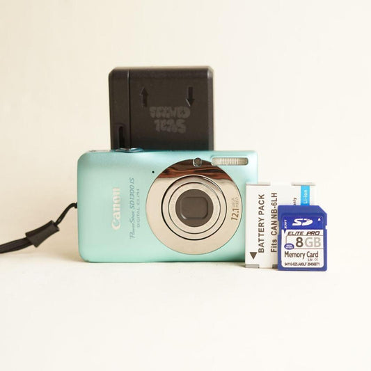 Canon PowerShot SD1300 IS Digital Camera | 12.1MP | Read Description | Blue
