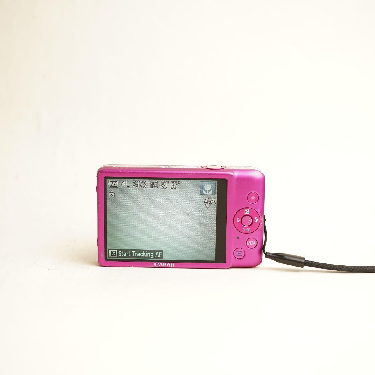 Canon PowerShot ELPH 100 HS Digital Camera | 12.1MP | Tested & Working | Pink