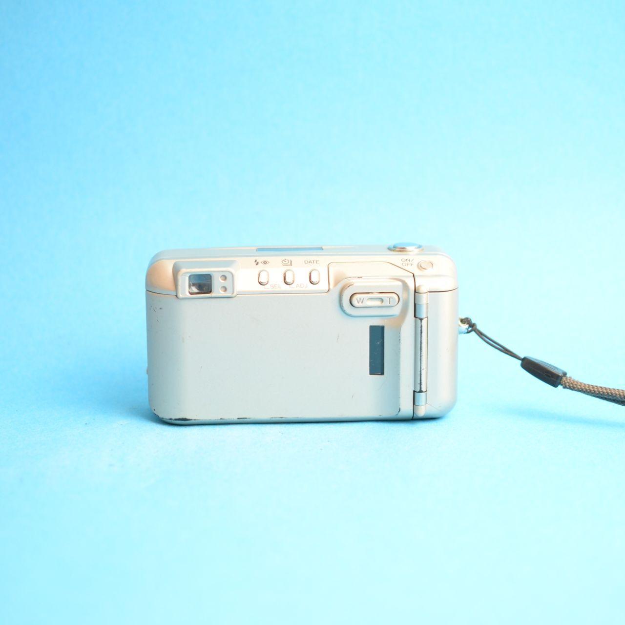 Minolta Freedom Zoom 150 Film Camera | 35mm Point & Shoot | Tested & Working | Silver