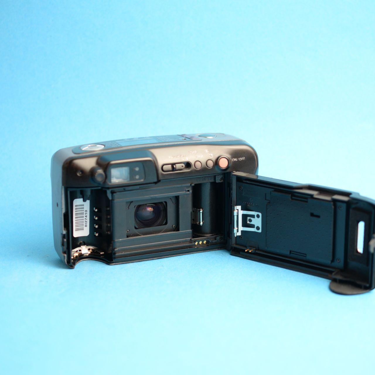 Samsung Maxima Zoom 145 Film Camera | 35mm Point & Shoot | Tested & Working | Grey