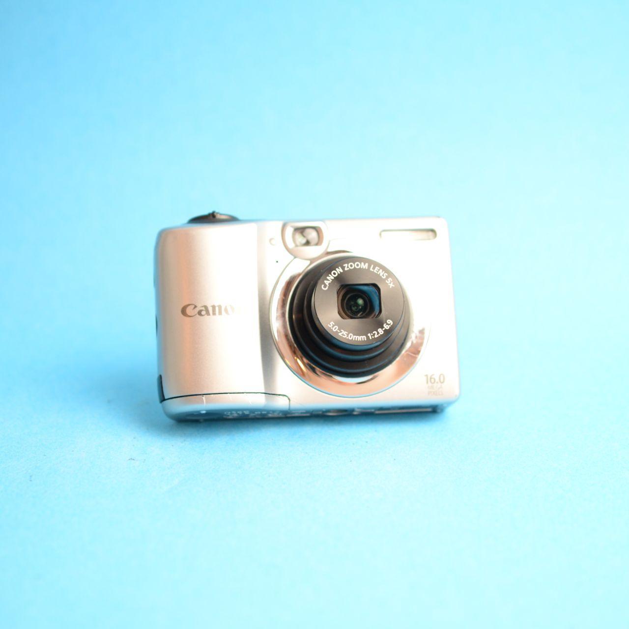 Canon PowerShot A1300 Digital Camera | 16MP | Tested & Working | Silver