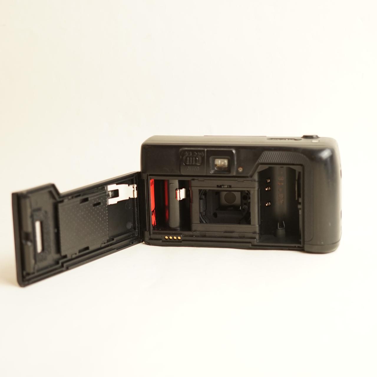 Nikon Tele Touch 300 Film Camera | 35mm Point & Shoot | Tested & Working | Black
