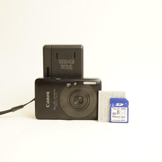 Canon PowerShot SD780 IS Digital Camera | 12.1MP | Tested & Working | Black