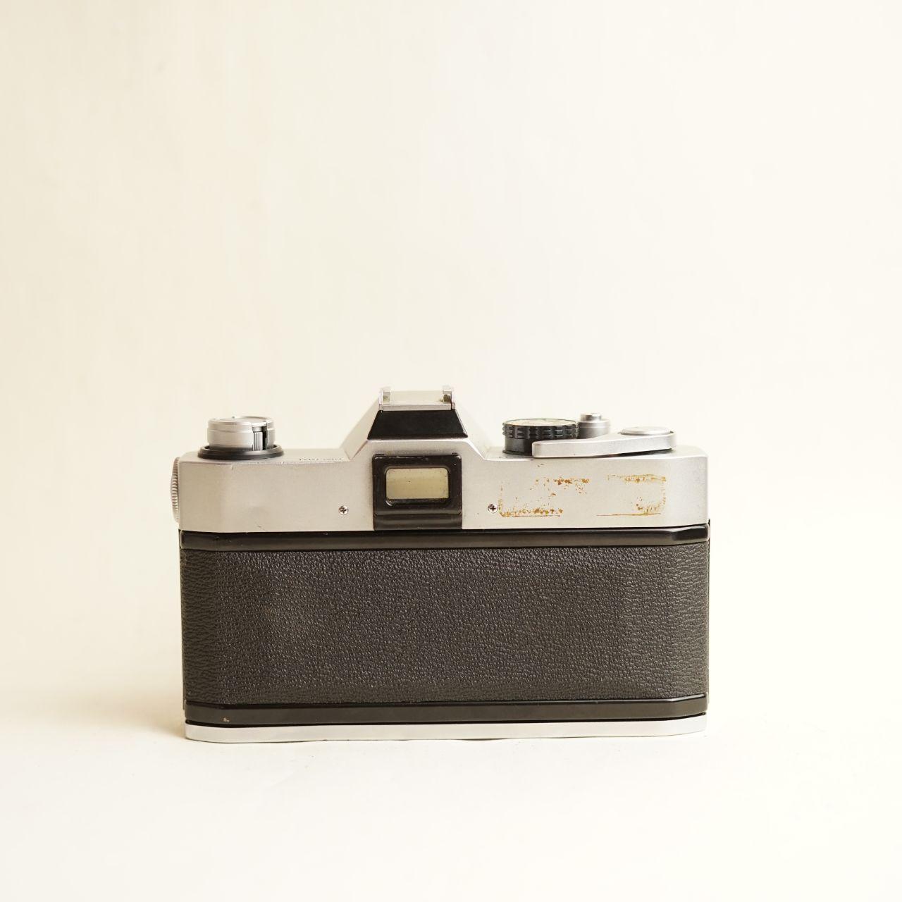 Canon TLb SLR Film Camera | Canon FD 50mm f/1.4 Lens | Tested & Working | Silver & Black