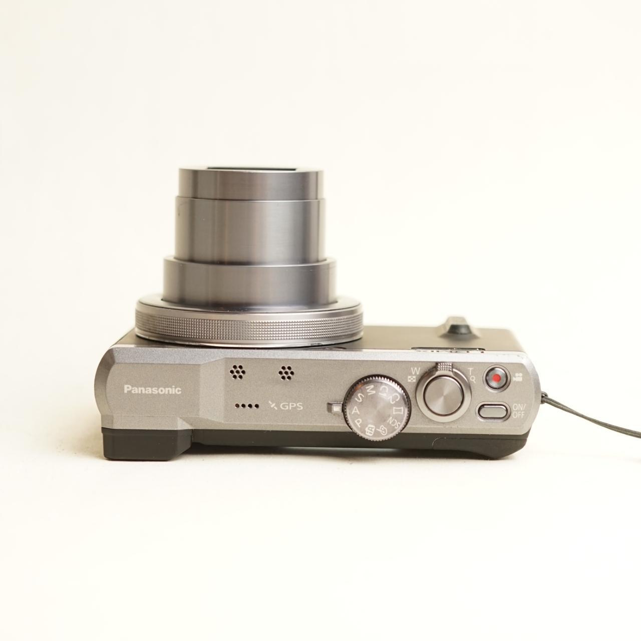 Panasonic Lumix DMC-ZS40 Digital Camera | 18.1MP | Tested & Working | Black & Silver