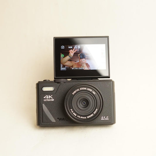 “4K” Ultra-HD Digital Camera | Tested & Working | Black