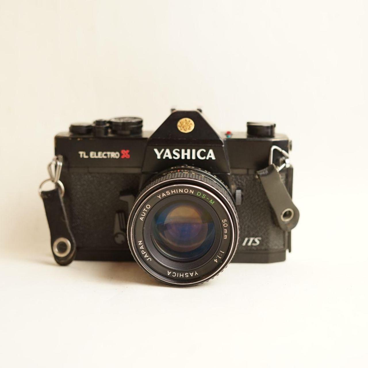 Yashica TL Electro-X Film Camera + Yashica DS-M 50mm f/1.4 Lens | Read Description | Black