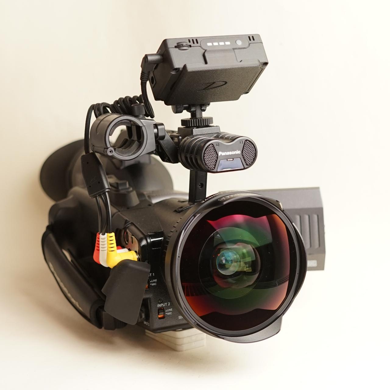 Panasonic AG-DVX100B Digital Camcorder | Tapeless Setup | Tested & Working | Black