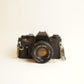 Sears KS Super Film Camera + Sears 50mm f/2 Lens | 35mm SLR | Read Description | Silver & Black