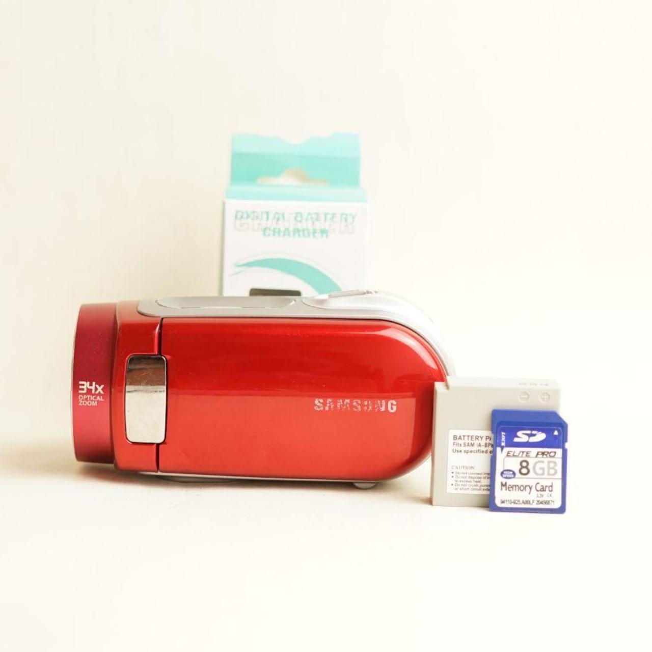 Samsung SC-MX20R Digital Camcorder | Tested & Working | Red
