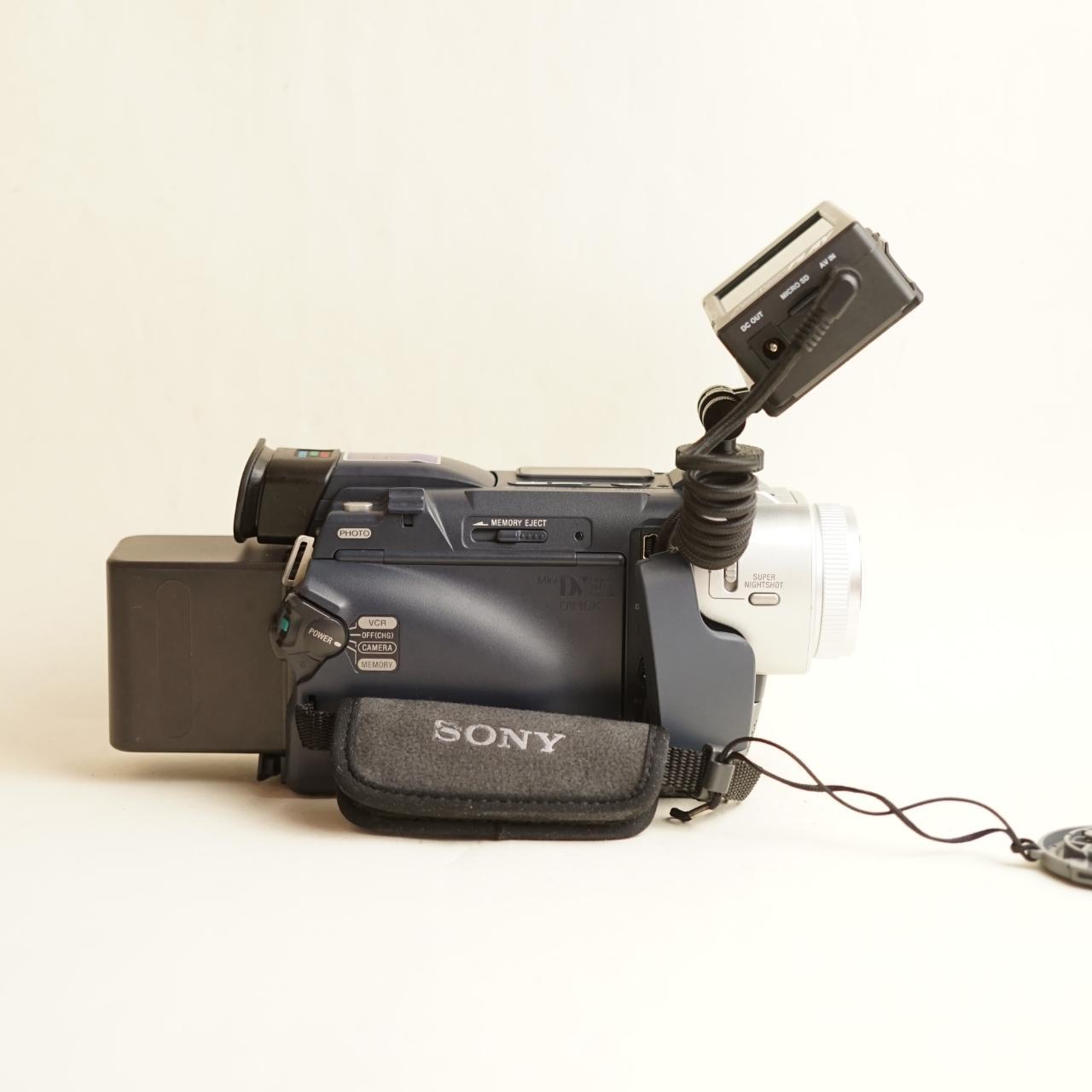 Sony Handycam DCR-TRV17 Camcorder | Tapeless Setup | Tested & Working | Silver