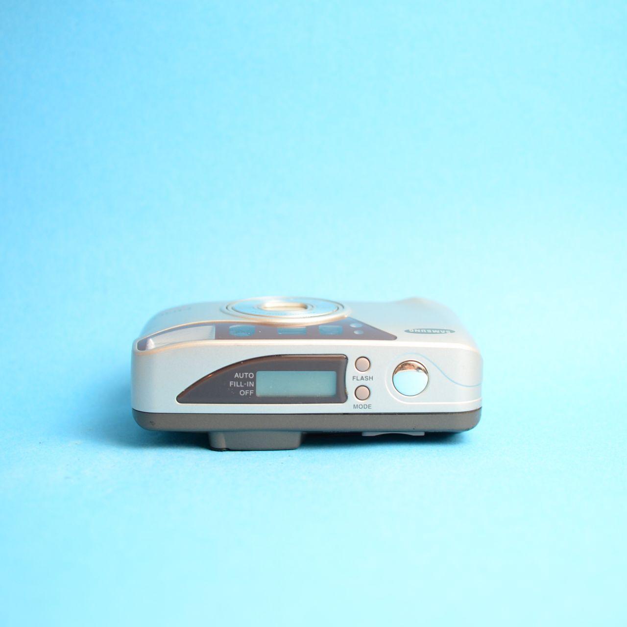 Samsung Fino 70S Film Camera | 35mm Point & Shoot | Tested & Working | Gold