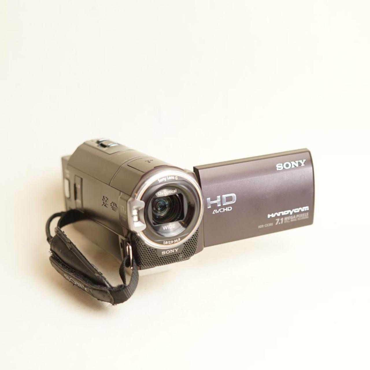 Sony Handycam HDR-CX360 Digital Camcorder | Read Description | Brown