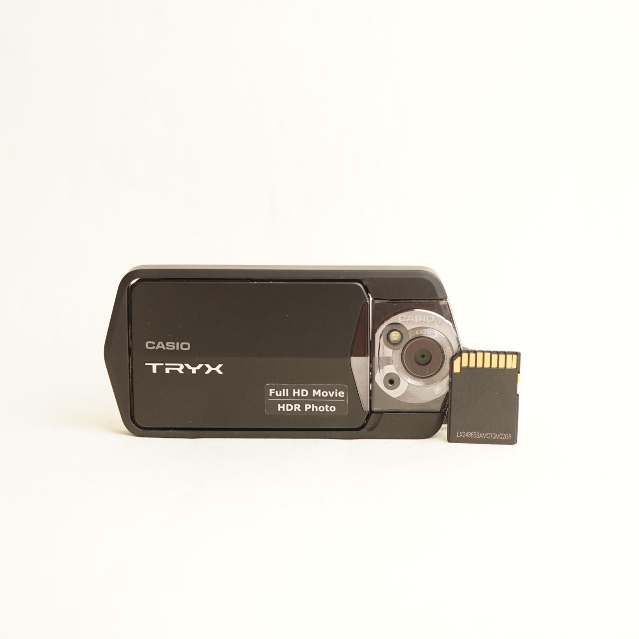 Casio Exilim TRYX EX-TR100 Digital Camera | 12.1MP | Tested & Working | Black