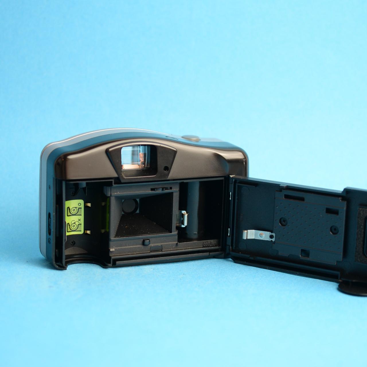 Pentax PC-33 Film Camera | 35mm Point & Shoot | Tested & Working | Silver