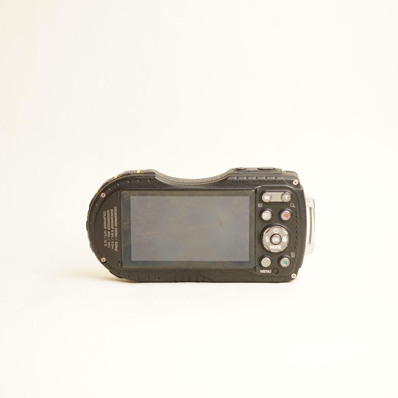 Pentax WG-3 Digital Camera | 16MP | Read Description | Black & Orange