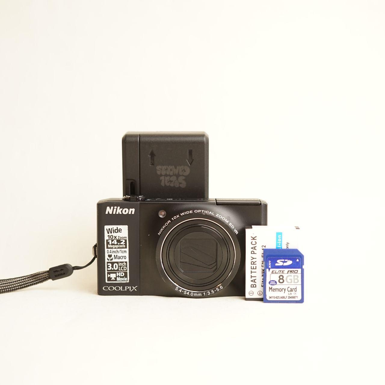 Nikon CoolPix S8000 Digital Camera | 14.2MP | Read Description | Black