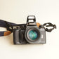 Pentax MZ-3 Film Camera + Pentax 50mm 1.4 Lens | 35mm SLR | Tested & Working | Silver & Black