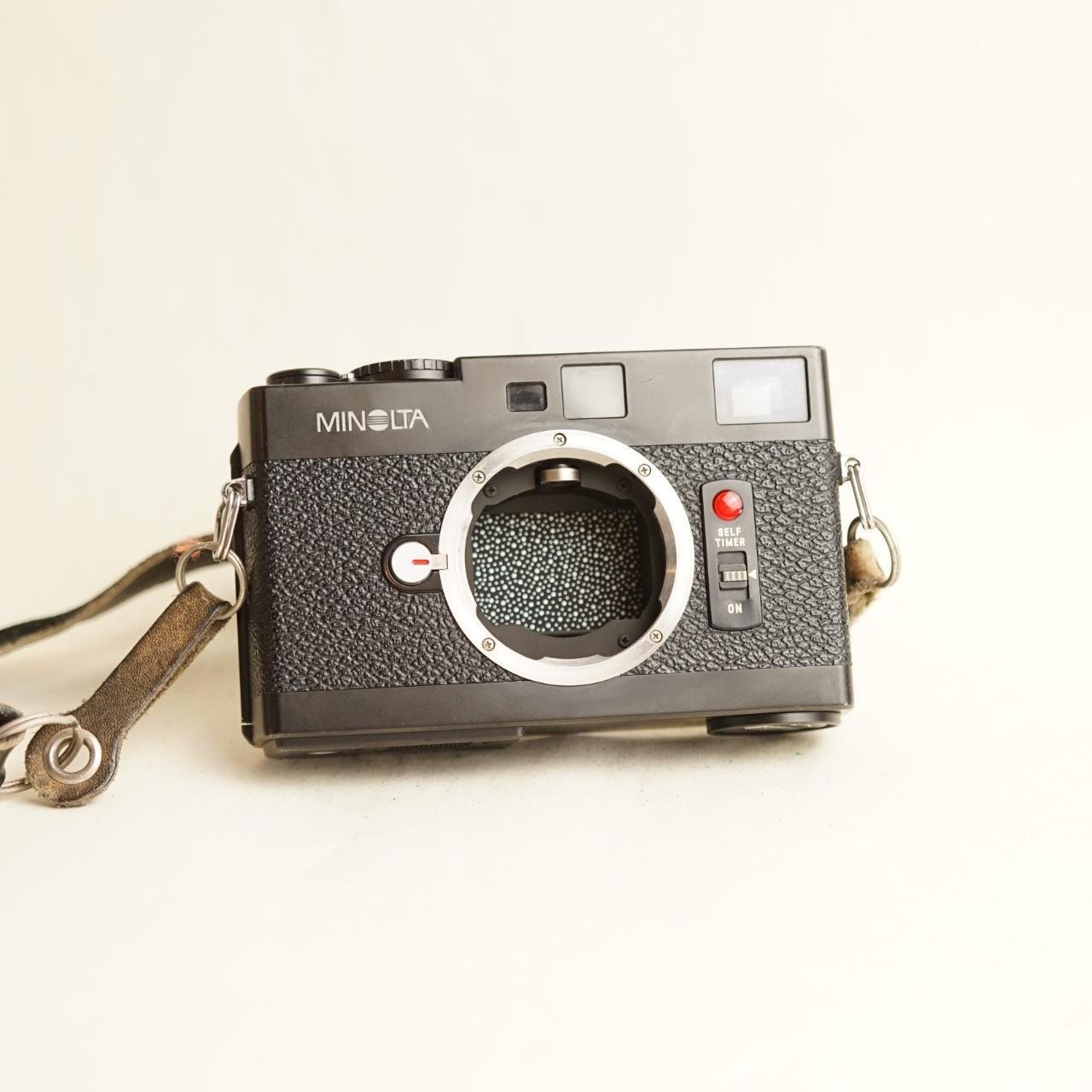 Minolta CLE Film Camera | 35mm Rangefinder | Tested & Working | Black