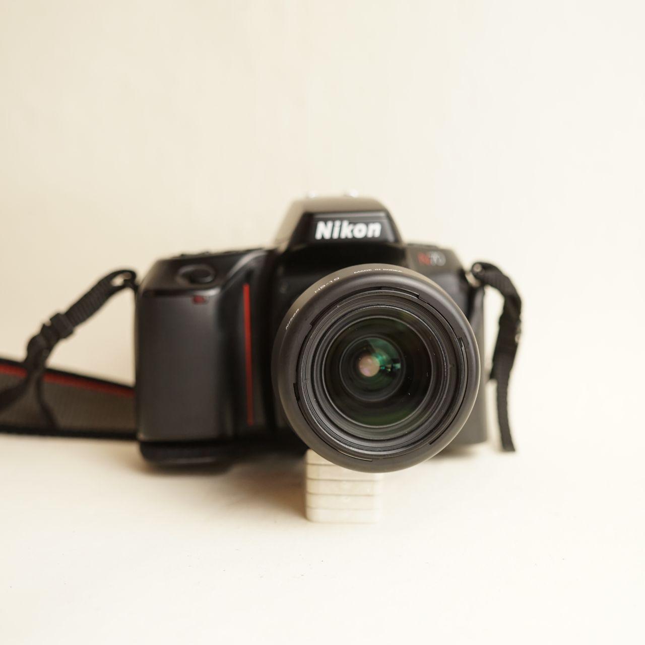 Nikon N70 Film Camera + Nikon 28-80mm Lens | 35mm SLR | Tested & Working | Black