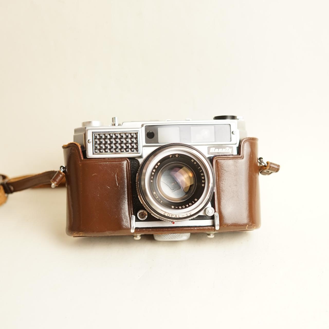 Beauty Lightomatic II Film Camera | 35mm Rangefinder | Read Description | Silver & Black