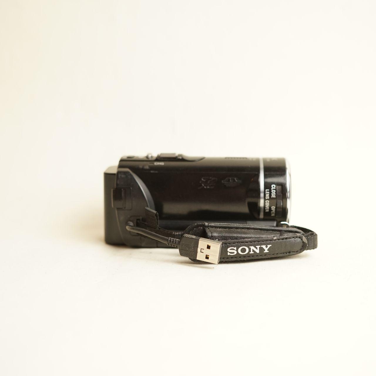 Sony Handycam HDR-CX210 Digital Camcorder | Full HD | Tested & Working | Black