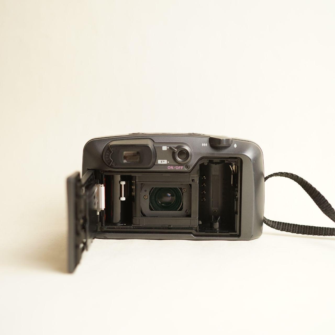 Pentax IQZoom 140 Film Camera | 35mm Point & Shoot | Read Description | Grey