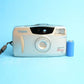 Canon Sure Shot 76 Zoom Film Camera | 35mm Point & Shoot | Tested & Working | Tan