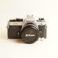 Nikon FE2 Film Camera + Nikon Series E 50mm f/1.8 Lens | 35mm SLR | Tested & Working